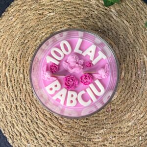 Personalizowana świeca urodzinowa