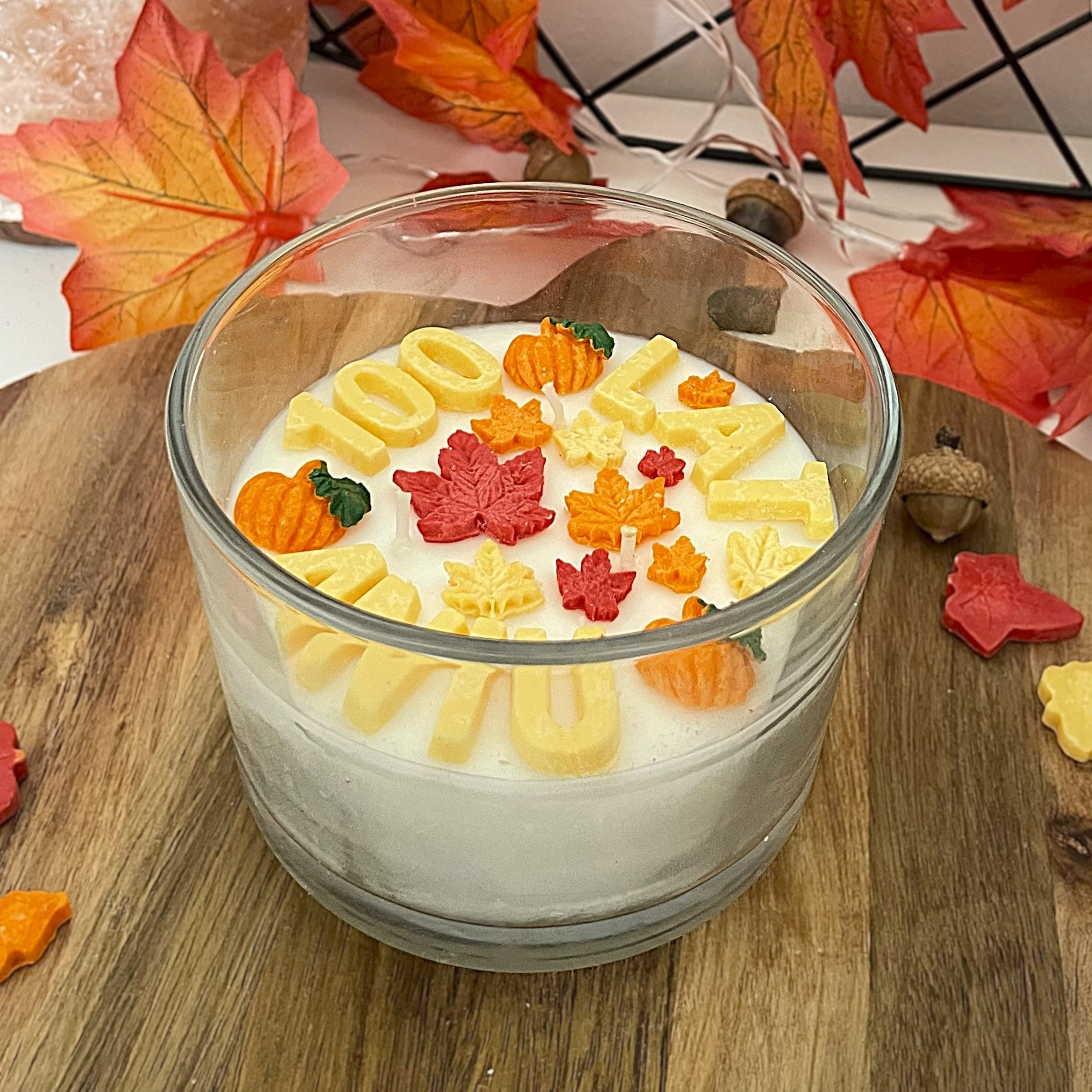 Świeca urodzinowa - Jesienny Czar - obrazek 2