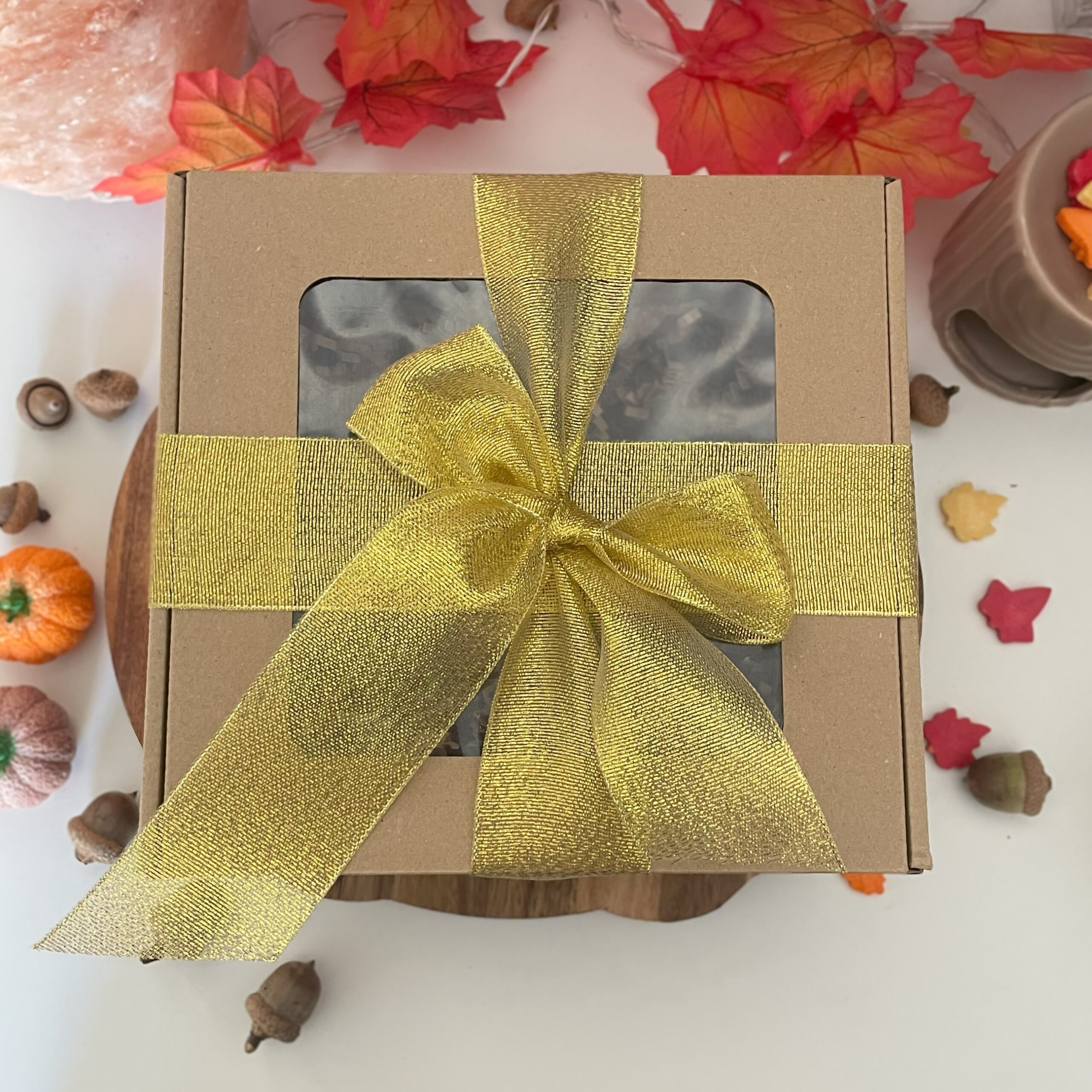 Zestaw trzech świec urodzinowo-jesienny - obrazek 3