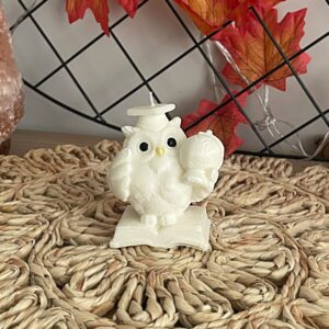 Świeca sojowa w kształcie Sowy