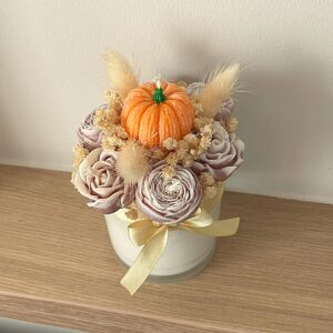 Jesienny bukiet ze świec sojowych