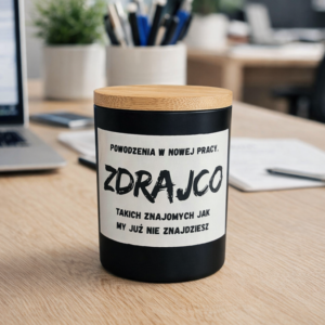 Powodzenia w nowej pracy, zdrajco - takich znajomych jak my już nie znajdziesz!