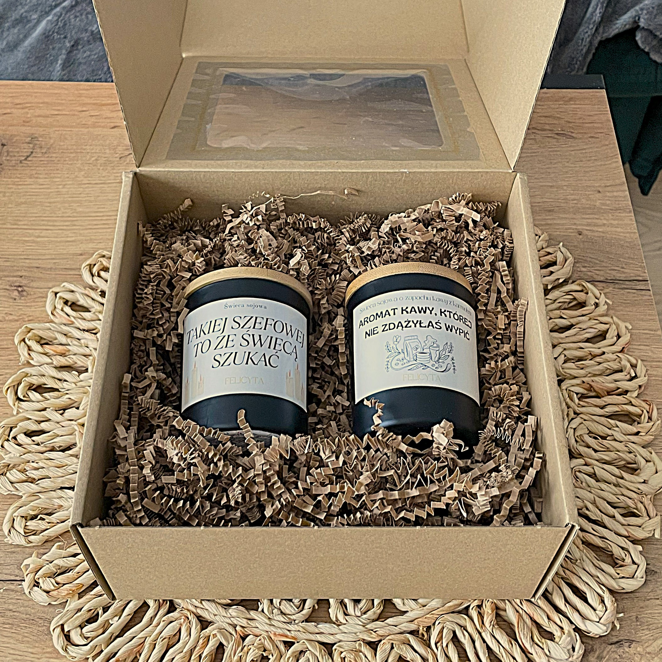 Zestaw Prezentowy – Świece Sojowe dla SZEFOWEJ - obrazek 3