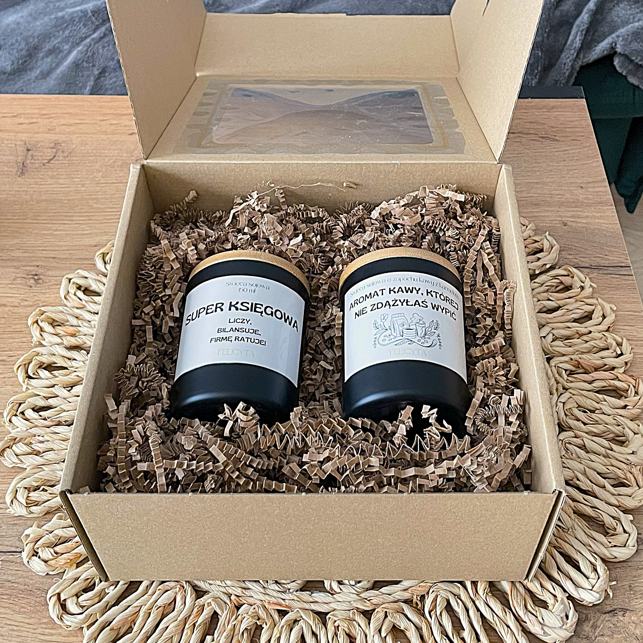 Zestaw Prezentowy – Świece Sojowe dla SUPER KSIĘGOWEJ - obrazek 3