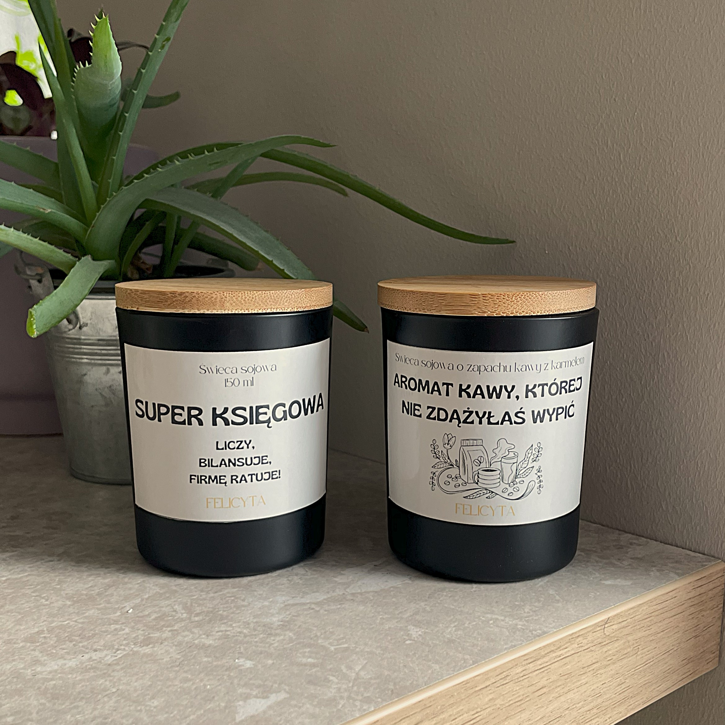 Zestaw Prezentowy – Świece Sojowe dla SUPER KSIĘGOWEJ - obrazek 2