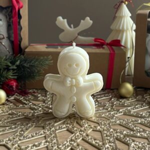 Piernikowy Ludzik Świeca Sojowa