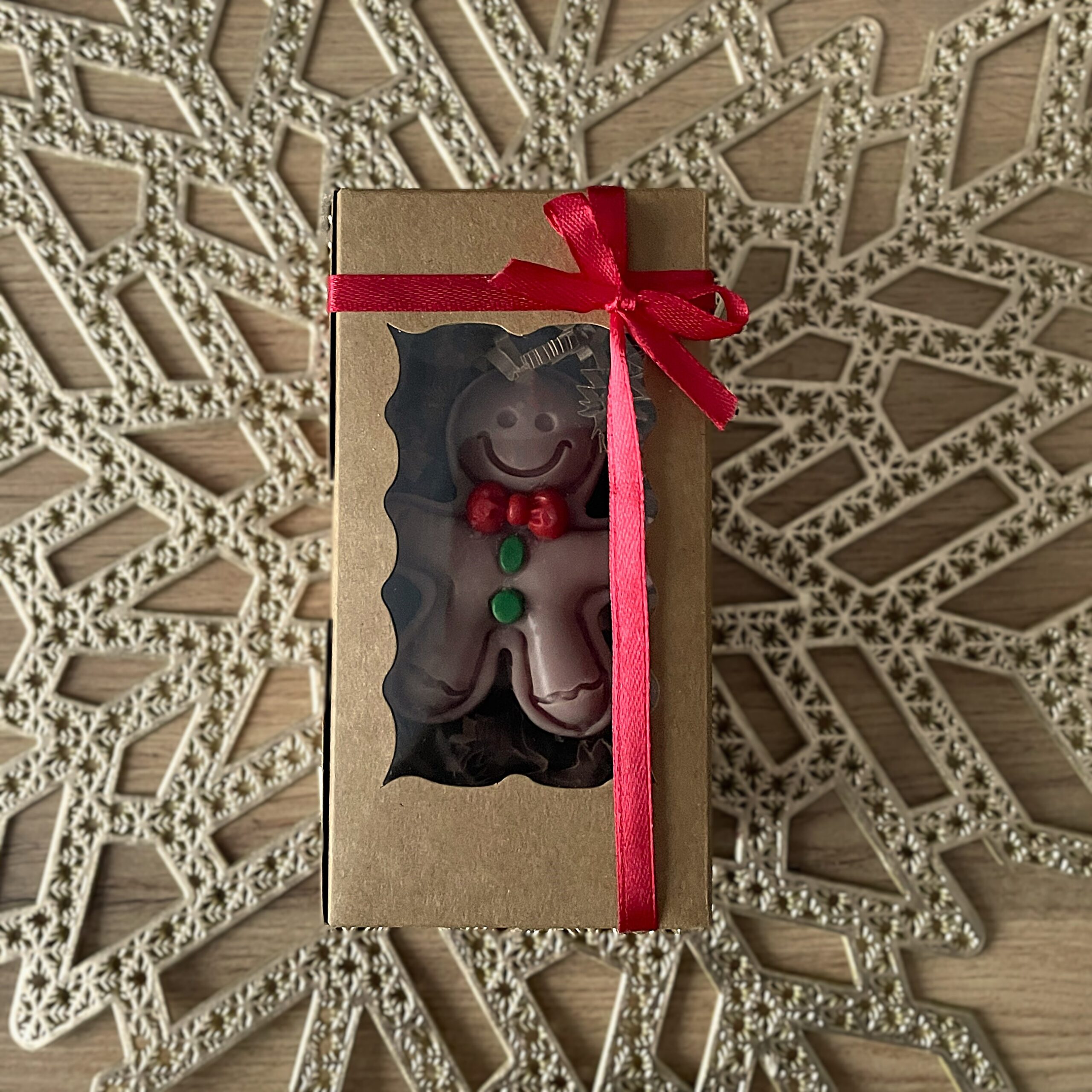 Piernikowy Ludzik Świeca Sojowa - obrazek 3