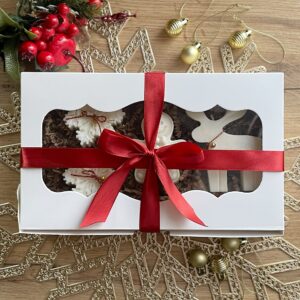 Świąteczny zestaw świec sojowych idealny na prezent