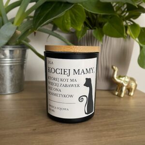 Świeca sojowa dla KOCIEJ MAMY