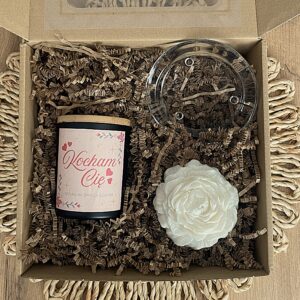 Walentynkowy zestaw świec sojowych „Kocham Cię” – prezent dla niej