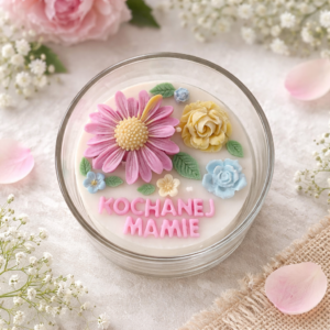 Świeca sojowa dla mamy "Kochanej Mamie"
